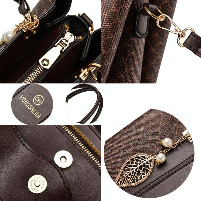 Summer Lady Handbag Large Capacity Colorblocking Shoulder