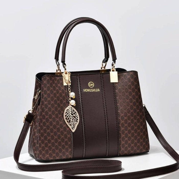 Summer Lady Handbag Large Capacity Colorblocking Shoulder