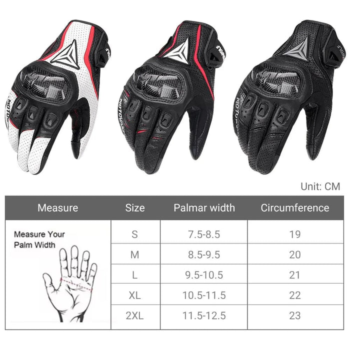 Summer Motorcycle Racing Gloves for Men