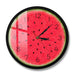 Summer Time Watermelon Modern Wall Clock with Numbers