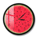 Summer Time Watermelon Modern Wall Clock with Numbers