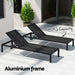 Sun Lounge Outdoor Lounger Aluminium Folding Beach Chair