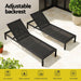 Sun Lounge Outdoor Lounger Aluminium Folding Beach Chair