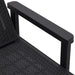 Sun Lounger Black 159x68x83.5 Cm Polypropylene Abbnobx
