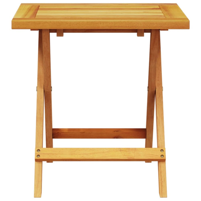 Sun Lounger With Cushion And Table Solid Wood Acacia Txbltlx