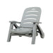 Sun Lounger Folding Lounge Chair Wheels Patio Outdoor