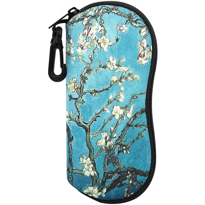 Sunglasses Soft Case Ultra Light Neoprene Zipper Eyeglass
