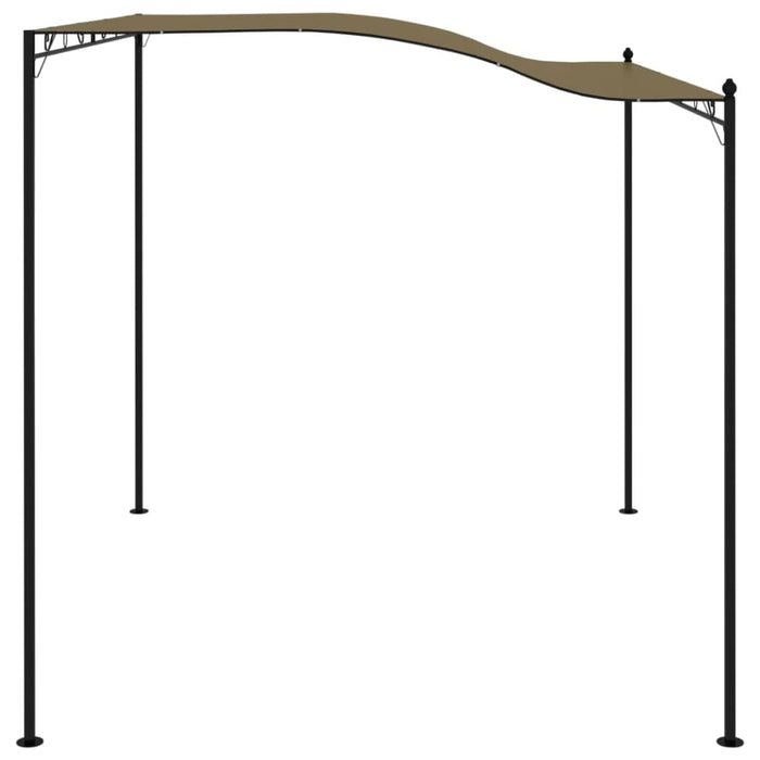 Sunshade Awning 3x2.5 m Taupe Toxxol