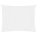 Sunshade Sail Oxford Fabric Rectangular 3x4.5 m White Otpxll