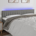 Super King Size Led Headboard Dark Grey 200x5x78/88 Cm