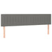 Super King Size Led Headboard Dark Grey 200x5x78/88 Cm