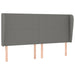 Super King Size Headboard With Ears Dark Grey