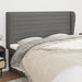 Super King Size Headboard With Ears Dark Grey