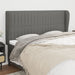Super King Size Headboard With Ears Dark Grey
