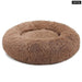 Super Soft Kennel Round Fluffy Warm Sleeping Cushion Mat