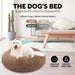 Super Soft Kennel Round Fluffy Warm Sleeping Cushion Mat