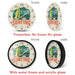 Surfing Time Vintage Car Kombi Camper Van Wall Clock Summer