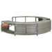 Spa Surround Grey Poly Rattan Alapk