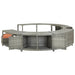 Spa Surround Grey Poly Rattan Alapk