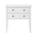 Sven Bedside Table Night Stand - White