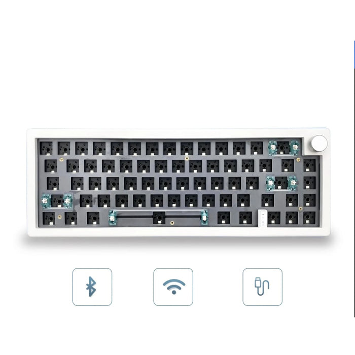 Swappable Wireless Rgb Mechanical Keyboard Kit