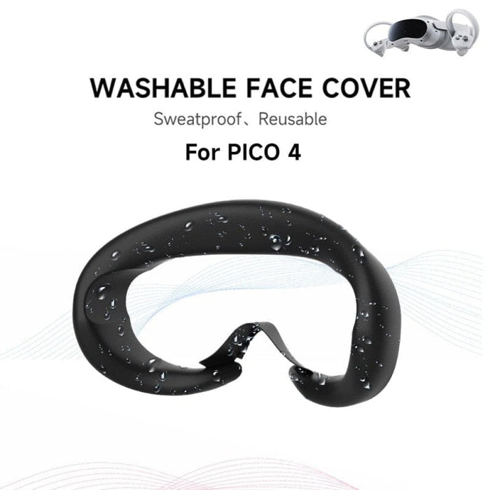 Sweatproof Sealing Light Leakage Interface Cover for Pico 4