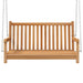 Swing Bench Solid Teak Wood 114x60x64 Cm Tollxn