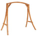 Swing Frame Solid Bent Wood With Teak Finish Totkta