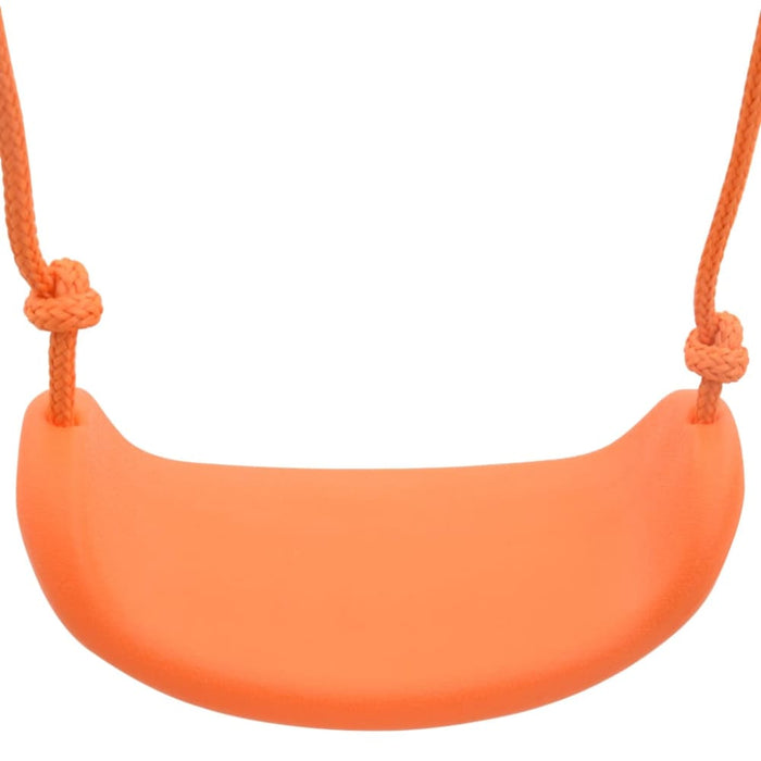 Swing Set with Gymnastic Rings and 4 Seats Steel Kxtop