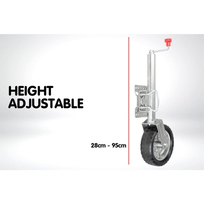Swing Jockey Wheel for Trailer Boat Caravan Camper Jack