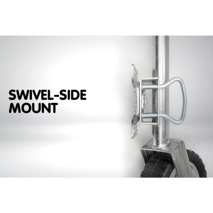 Swing Jockey Wheel for Trailer Boat Caravan Camper Jack