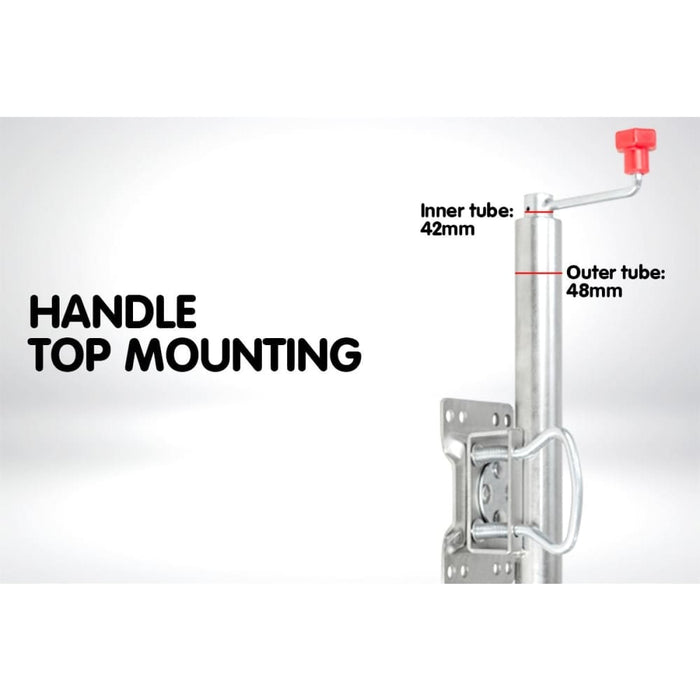 Swing Jockey Wheel for Trailer Boat Caravan Camper Jack