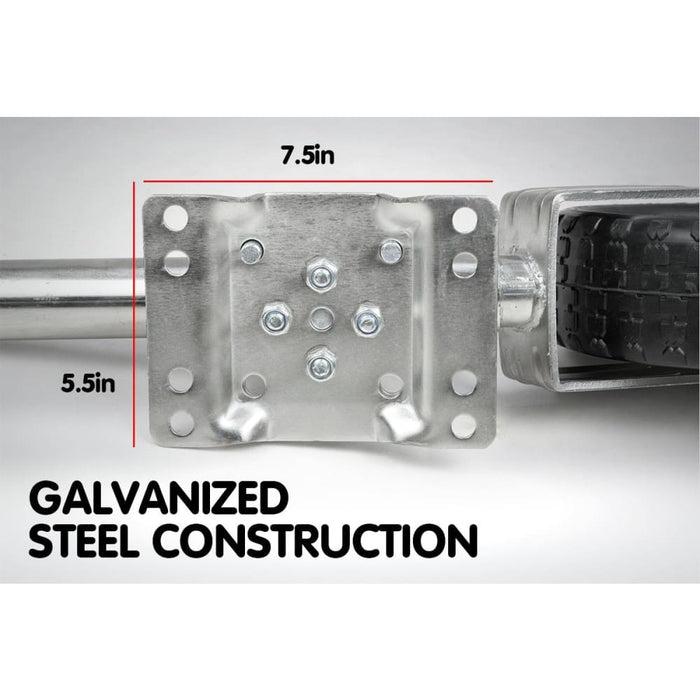 Swing Jockey Wheel for Trailer Boat Caravan Camper Jack