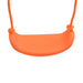 Swing Set with Slide and 3 Seats Orange Kotpk