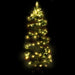 Swirl Christmas Tree with Stand and Leds Green 150 Cm Pvc