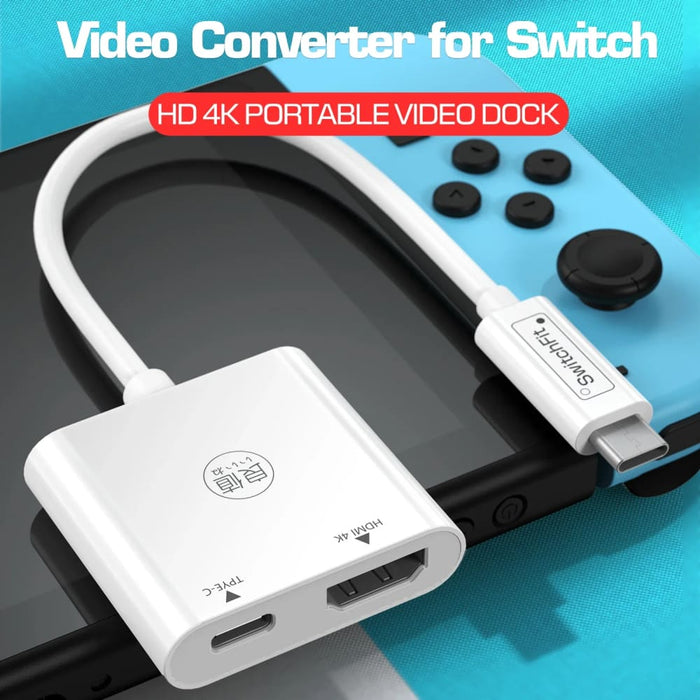 Switch Video Converter Dock Tv 2 - in - 1 Portable Docking