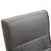 Swivel Tv Armchair Grey Faux Leather Xanapb