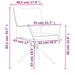 Swivel Dining Chairs 2 Pcs Light Grey Velvet Taanbk