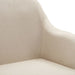 Swivel Office Chair Cream Fabric (283471) Xinpbi