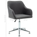 Swivel Office Chair Dark Grey Fabric (283470) Xinpbl