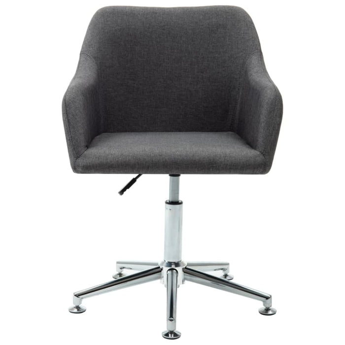 Swivel Office Chair Dark Grey Fabric (283470) Xinpbl