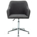 Swivel Office Chair Dark Grey Fabric (283470) Xinpbl