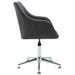 Swivel Office Chair Dark Grey Fabric (283470) Xinpbl