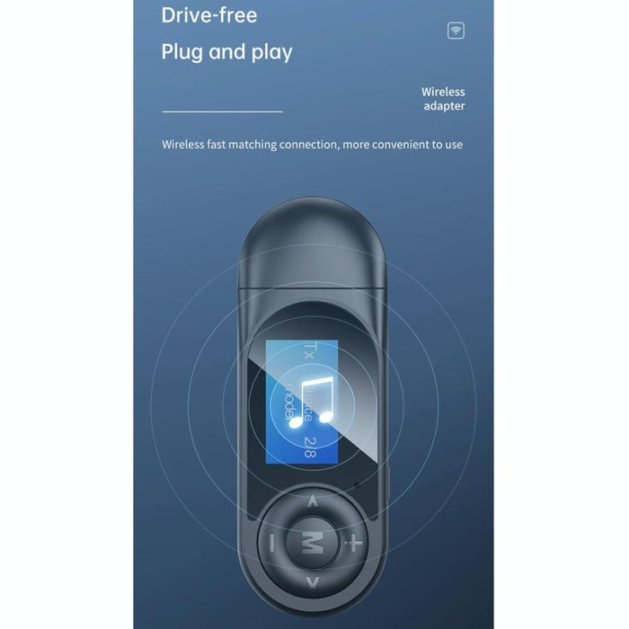 T-13 Bluetooth 5.0 Lcd Digital Display Adapter Receiver