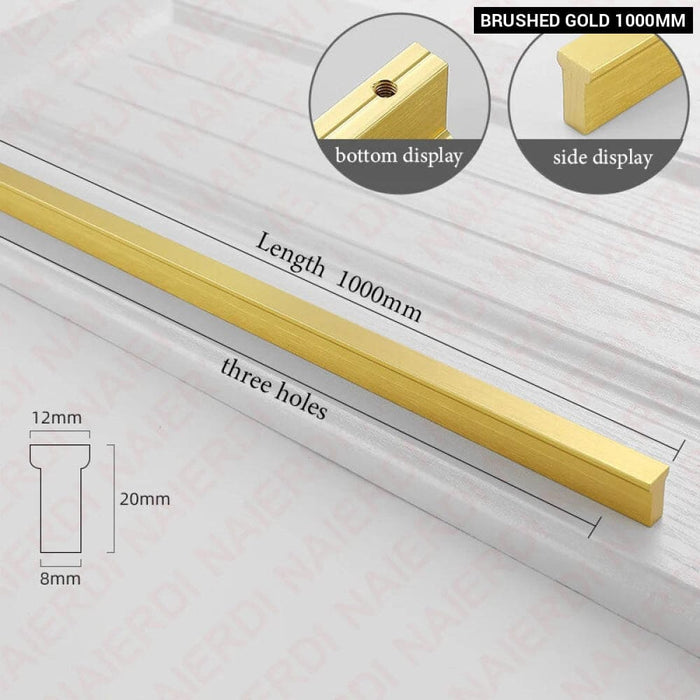T Bar Kitchen Cabinet Handles 600 1200mm