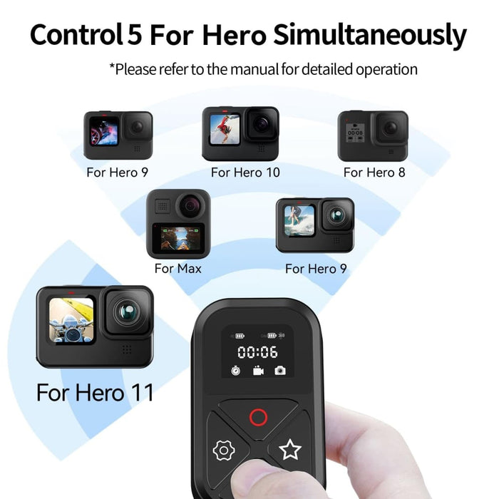 T10 80m Tooth Remote Control For Gopro Hero11