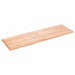 Table Top Light Brown 180x60x(2-4)cm Treated Solid Wood