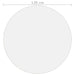 Table Protector Transparent ø 120 Cm 2 Mm Pvc Xnnxpp
