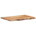 Table Top Solid Acacia Wood 100x(50-60)x3.8 Cm Xnlttx