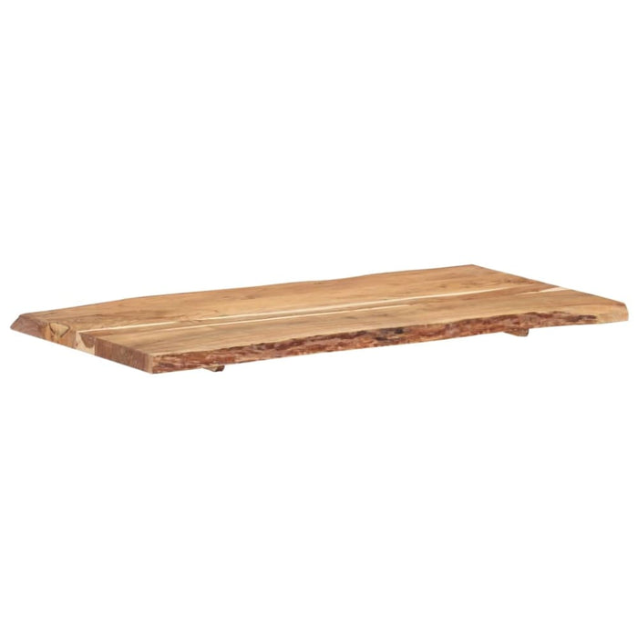 Table Top Solid Acacia Wood 118x(50-60)x3.8 Cm Xnltta